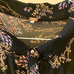 Free people frilly and smoky dress